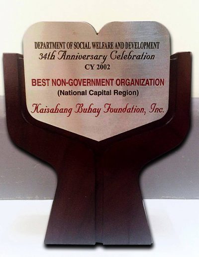 2002 - Best-NGO-in-NCR