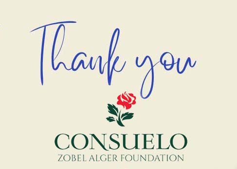 Thank You Consuelo Zobel Alger Foundation