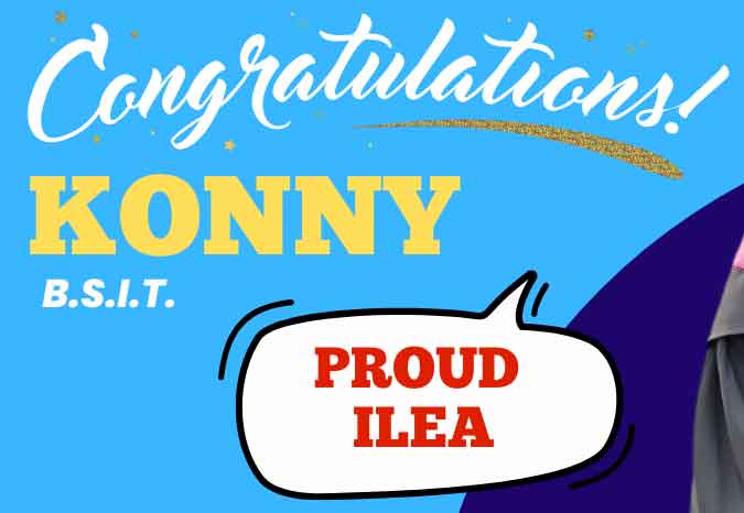 Congratulations Konny!