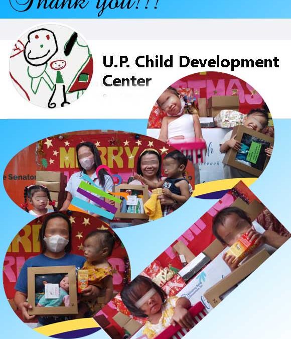 UPDC conducted a Share a Gift Drive with KBF Beneficiaries