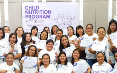 An enriching 3-day Child Nutrition Program Training of Trainers