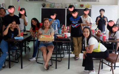 Ms. Elizabeth Tan celebrated her birthday with an outreach activity for ILEA Scholars
