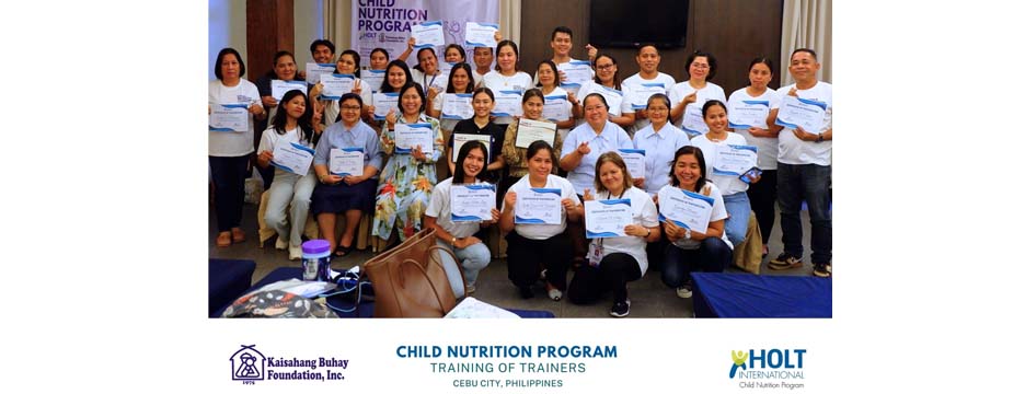 Bringing Nutrition and Health Services (NHS) to Cebu: Advancing Holistic Child Care!
