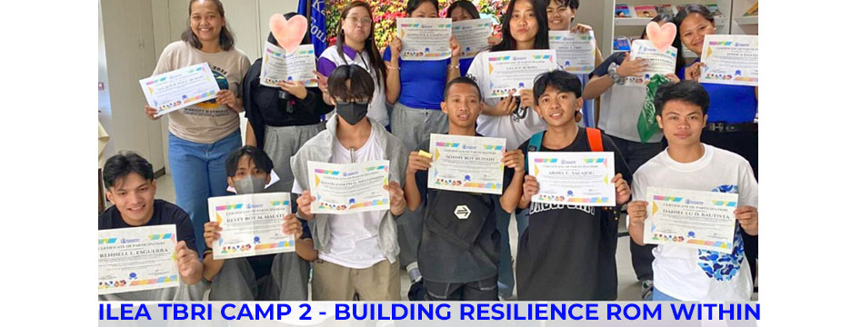 𝙄𝙇𝙀𝘼 𝙏𝘽𝙍𝙄 𝘾𝙖𝙢𝙥 2: 𝘽𝙪𝙞𝙡𝙙𝙞𝙣𝙜 𝙍𝙚𝙨𝙞𝙡𝙞𝙚𝙣𝙘𝙚 𝙛𝙧𝙤𝙢 𝙒𝙞𝙩𝙝𝙞𝙣