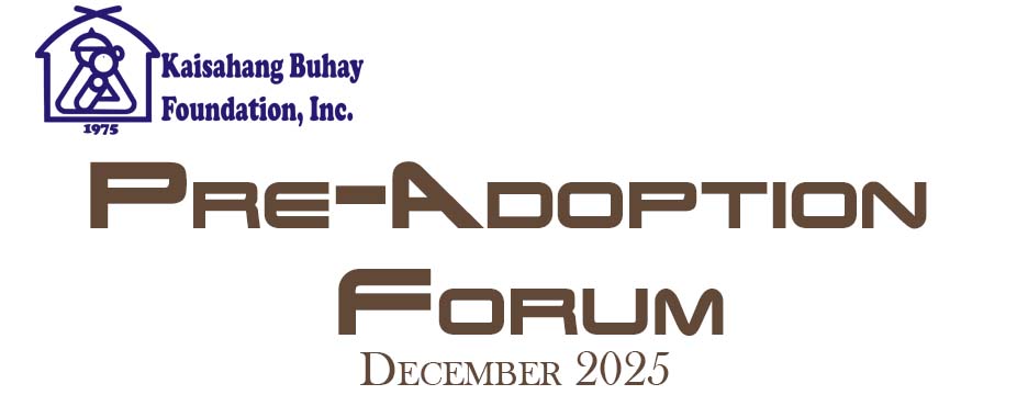 One-day Training for Prospective Adoptive Parents
