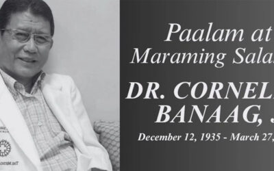 Farewell to a dear member of the KBF Family, Dr. Cornelio Banaag, Jr.