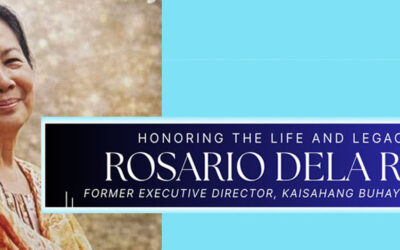 Honoring the Life and Legacy of Rosario B. dela Rosa