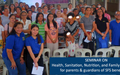 Health, Sanitation, Nutrition and Family Planning Seminar was held for SFS beneficiaries’ Parents