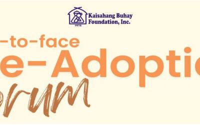 face-to-face Pre-Adoption Forum
