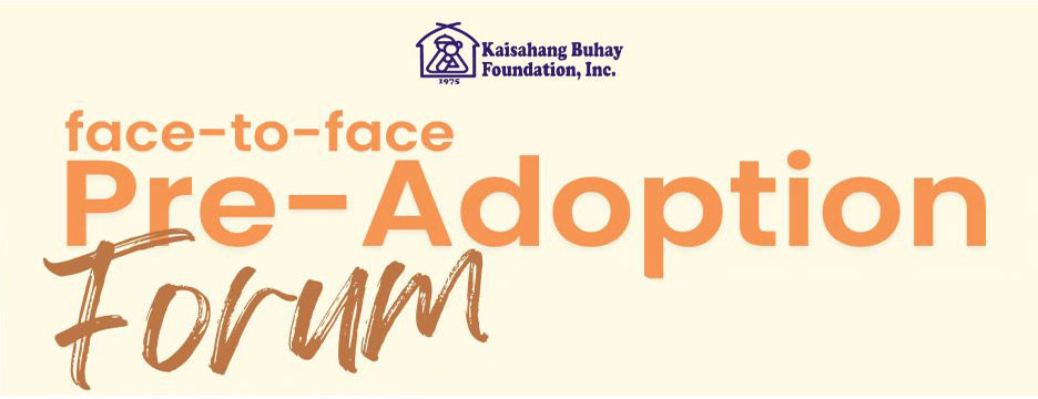 face-to-face Pre-Adoption Forum