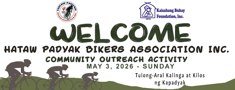 Cycles of Kindness: Hataw Padyak Marks 25 Years with a Gift to KBF Beneficiaries