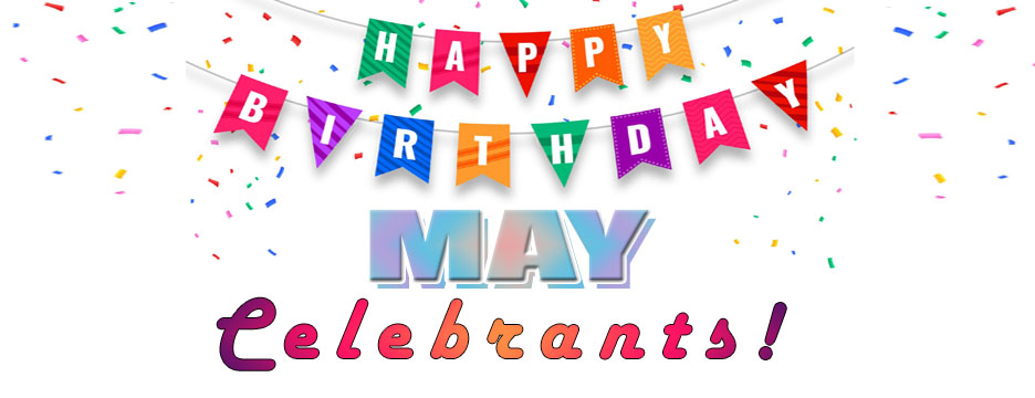 Cheers to our KBF May Birthday Celebrants! 🎂🥳