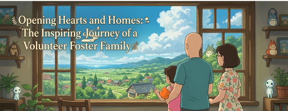 Opening Hearts and Homes: The Inspiring Journey of a Volunteer Foster Family