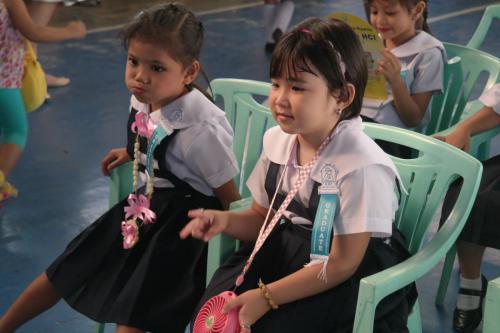 Day Care Children during Moving Up Ceremony
